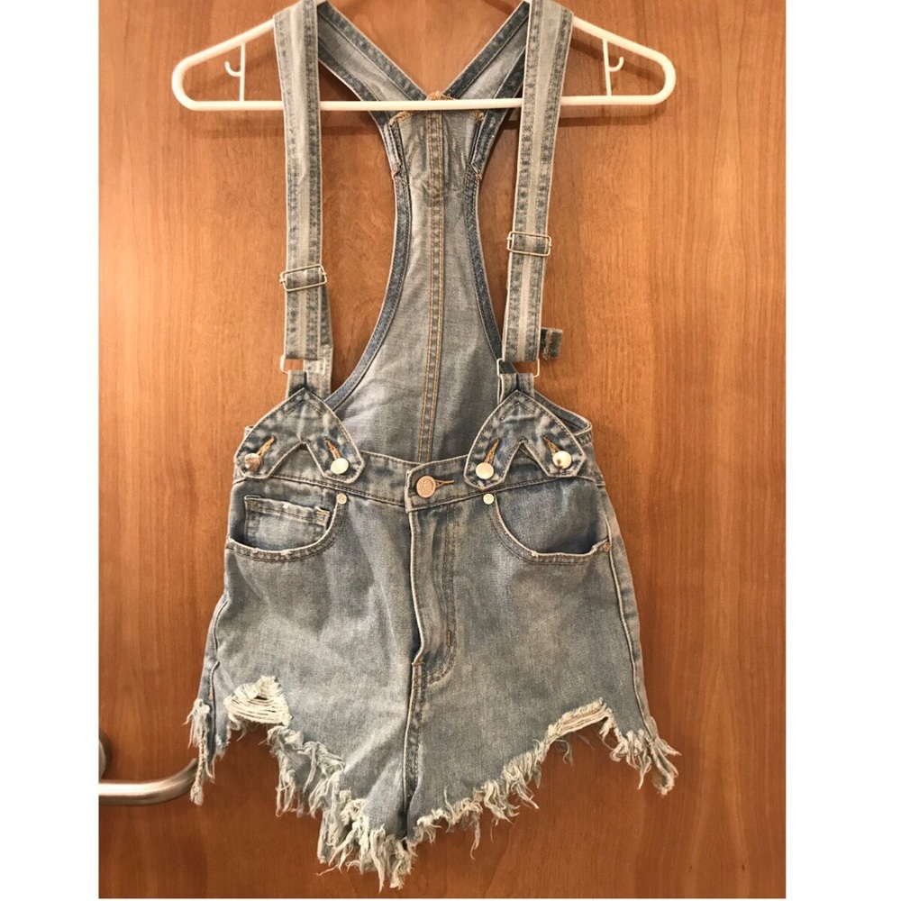 Unif Denim Overalls / Shortalls / Romper